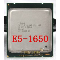 파워딜 Intel Xeon E5 1650 SR0KZ 3.2GHz 6 코어 12Mb 캐시 소켓 2011 CPU 프로세서 인텔 제온 중앙처리장, 한개옵션0