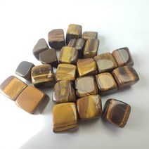 1+1 콩 자갈 바닥 흑 백 내츄럴 타이거 스퀘어 스톤 힐링 레이키 스탈 차크라 천연석, 1개, 10-30mm