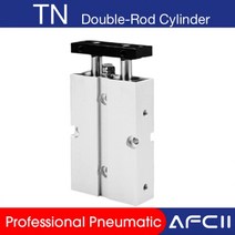 에어 공압 실린더Airtac 유형 TN 10 40 듀얼로드 더블 액션 TN10x200 TN16x30 TN20x80 공압 실린더 더블, 08 Stroke 40mm_01 Bore 10