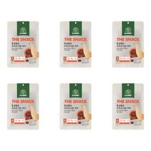 지니펫 홍삼함유 오리고기맛 져키 80g 6개, 지니펫 홍삼함유 오리고기맛 져