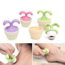 새싹 마사지 마사지기 샤워 마사지볼 롤러 화분 미니[#꿀밤 /@무배 @추천+인기@파는곳 0509)), 그린