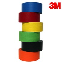3M 칼라 종이 마스킹테이프 48mm x 40M 6색 택1Y/NPD:YD2003Y +P1, 유판다 투디코 적색, 유판다 본상품선택