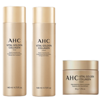 [AHC] 콜라겐 기초3종 세트 - 토너 로션 크림, 1세트