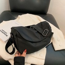 블랙 미니 포켓 남녀공용 1컬러 크로스백 BS-16