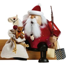 [산타인센스스모커] KWO 인센스 스모커 홀더 산타클로스 감성템 홈인테리어 크리스마스소품 집들이선물 캠핑템 목각인형