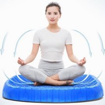 시원한 메쉬 여름 말랑 쿨링 실리콘 에그시터 쿨 젤리 방석 아이스 얼음 벌집 계란 방석, 말랑방석