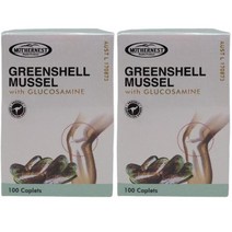 마더네스트 초록입홍합 글루코사민 100캡슐 2팩 Mothernest Greenshell Mussel with Glucosamine