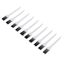 구렛나루 수염 10pcs 청소 브러시 ​​남성 헤어 리무버 면도 면도기 브러시 교체 면도기 청소 브러시, 사진으로 10pcs