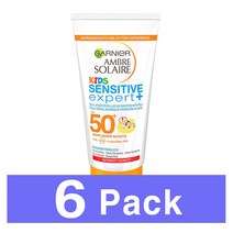 가르니에 선크림 키즈 센시티브 엑스퍼트 워터 프루트 썬 크림 Spf 50 Garnier 50Ml 6개