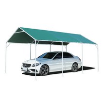 덮개 자동차 주차장 움직이는 간이 차고 차량방수캐노피 아빠 선물 천막 가리개 승용차 덥게 차눈 겨울 텐트 호루 주차 갓바 차햇빛 갑바 차씌우개 비닐, 폭3.1mx길이12m 전, V