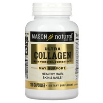 Mason Natural 울트라 콜라겐 쇠뜨기 농축물 함유 캡슐 옵션확인필수