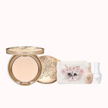 PAUL&JOE폴앤조 프레스드 페이스 파우더 SPF15 PA++ 고양이 파우치+스킨케어 2종 키트, 04