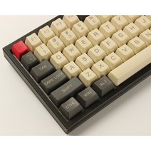 YMDK-96 84 104 87 61 레이저 에칭 키캡 ANSI ISO OEM 두꺼운 프로필 기계식 키보드용 PBT 키캡 YMD96 RS96 YMD75 KBD75 FC980M, Gray Beige 115 keys