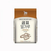 6개 1박스 대한제분 곰 강력 밀가루 2.5키로, 쿠팡윙 1