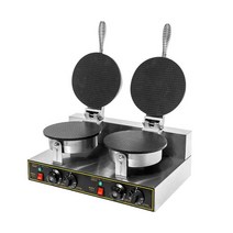 아이스크림기계 콘과자 콘만들기 몰드 메이커 누룽지팬 크레이프 페이퍼롤 모양 비스켓 Diy, 싱글 헤드