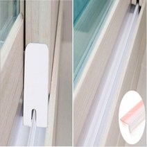 [딜]4중날 투명 틈막이 문풍지 문틈막이 바람막이, 03.EVA풍지판(상/하세트)흰색