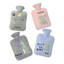 [MantaX] 캐릭터 극세사 보온보냉 물주머니 핫팩 찜질팩 온수팩 1L/2L, 2L 핑크