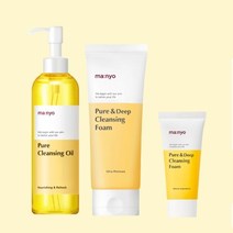 MANYOFACTORY [SET] 퓨어 클렌징 오일 200ml 딥 폼 100ml, none