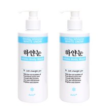 넬라 하얀눈 대용량 바디워시 플로럴향, 400g, 2세트