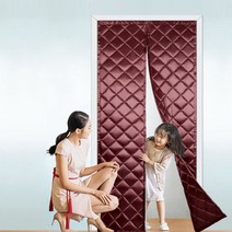 먼데이몰 현관 방한 방화문 방풍막 바람막이 외풍차단 방한커튼 주방 가림막, 01)옥스포드_브라운
