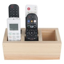 우드나인 원목 리모컨 다용도 정리함 거치대, 윈지커머스_단일옵션, 단품