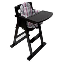 [베이비캠프]월넛 유아용 식탁의자 윙쿠션 세트