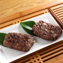 [찬솔푸드] 한우떡갈비-국내산 한우정육 120g*4