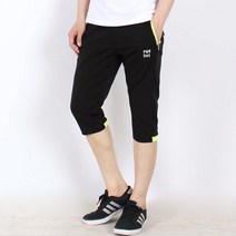 파르데스 스마트 여름용 남자 트레이닝바지 스판 7부 반바지