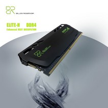 BR DDR4 Ram 메모리 3200Mhz 16GB 32GB 2666Mhz 1600MHz 8GB 데스크탑 마더 보드 용 방열판, 08 16GB 2666MHz