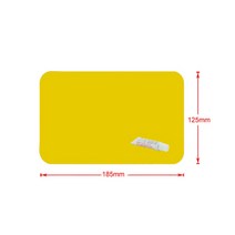 풍선 플라스틱 보트 카약 특수 pvc 수리 패치 키트 손상 누출 구멍 pvc 수리 패치 방수 패치 도구 보트, Yellow, CHINA