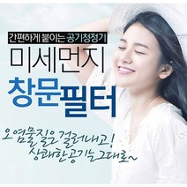 현관 베란다 창문 환기 차단 토모 미세먼지 방충망 먼지 필터, 5M