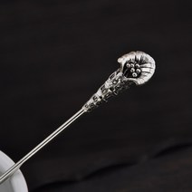 은비녀 빈티지 은꽃 클래식 에스닉 명절 사극 전통