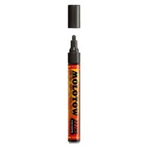 ONE4ALL 4mm 아크릴마카 180 Black Molotow 아크릴마카_[230323EA], 본상품선택, 본상품선택