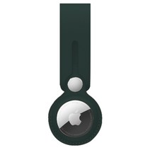 모할랩 에어태그 airtag 스마트태그 가죽 루프 케이스 2p 세트, 카키