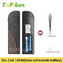 [해외] 광섬유 15km 레드 레이저 펜 시각적 결함 로케이터 ftth 광섬유 테스트 vfl 미국b 충전 led 조명 펜, 건전지