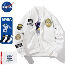 봄자켓 오버핏 연예인항공점퍼 흰색항공점퍼