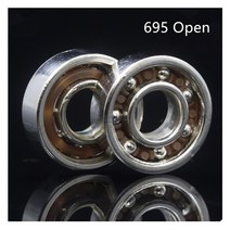 695 오픈 미니어처 볼 베어링 5x13x4mm 자이로 쥬얼리 10 개, 01 10 개