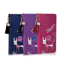 [바보사랑] 아이콘 갤럭시S23울트라(S918) Delgado Lovely Cat 플립 다, 색상(Option):Viloeta_Lavenda, 상세 설명 참조