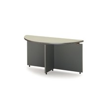 [(주)티에스퍼니처] TR 반원연결식 테이블 1400X600, 상세 설명 참조