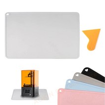 레진 합금 제작Aokin 실리콘 슬랩 매트 410X310mm 광자 S DLP SLA LCD 3D 프린터 부품 용 작업 표면을 보호, 03 GRAY