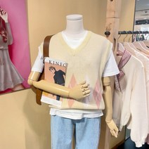 도로시홀릭 다이아knit루즈조끼(D22A53201)