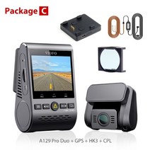 블랙 박스 dash cam 4k car dvr 전면 및 후면 보기 카메라 with sony sensor gps dvr camera for car video recorder, C, 협력사, 비오포 카드 128GB