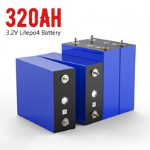 인산철배터리 리튬인산철 배터리 팩 DIY RV 전지 태양 에너지 저장 시스템 보트 골프 카트 EV 지게차용 A등, 02 4PCS Battery
