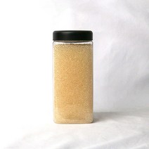 크리스탈볼 3mm 1000g 케이스포함 투명 하이드로 소일 워터젤 고흡수성수지 수정토 대체토양 수경재배 방향제 개구리알모양