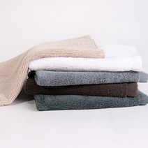 송월타올 컬러 호텔핸드타올30x30cm, 회색, 10장