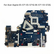 Acer Aspire V3-572G E5-571G EK-571G 노트북 마더 보드 A5WAH LA-B991P 함께 i5-5200U CPU GT820M GT840M 2GB-GPU N
