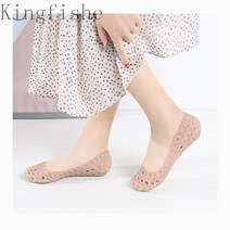 [Kingfishe]여름 여성 젤리 샌들 소프트 슈즈 통기 신발 J3 68721