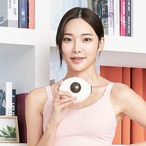 2021ver 원적외선 축열식 돌찜질기 찜질돌 돌뜸 복부 허리 무릎 온결기 팔 손목, 아이보리 화이트