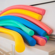 백업 빽업 스폰지막대 5cm x 1M 단색 세트 10개입, 분홍-10개입