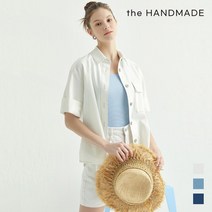 더핸드메이드 더핸드메이드 데님 반팔 셔켓
